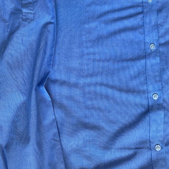 H&M Men's Light Blue Shirt, Large - Picture 4 of 5